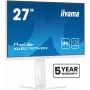 iiyama ProLite XUB2797HSN-W2 arvutimonitor 68,6 cm (27 tolli) 1920 x 1080 pikslit Full HD LED Valge