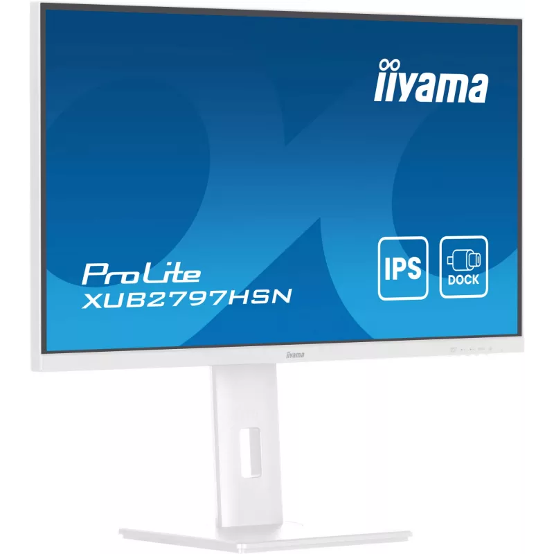 iiyama ProLite XUB2797HSN-W2 arvutimonitor 68,6 cm (27 tolli) 1920 x 1080 pikslit Full HD LED Valge