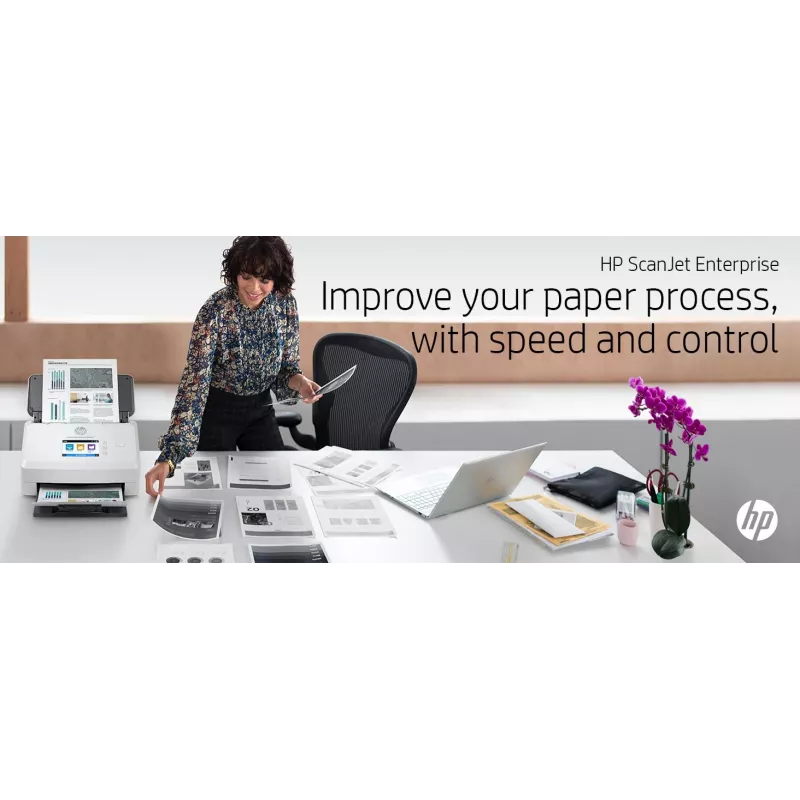 HP Scanjet Enterprise Flow N7000 lehtskanner 600 x 600 DPI A4 Valge