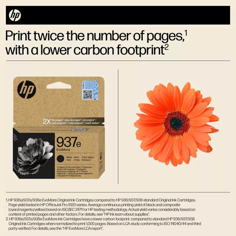 HP 937e EvoMore must originaal tindikassett