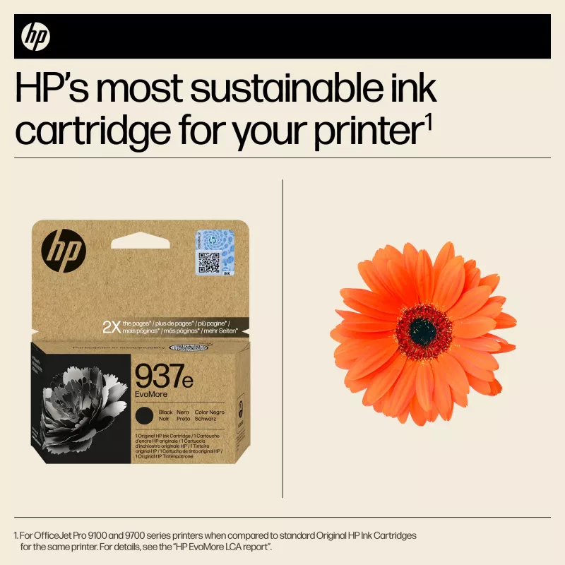 HP 937e EvoMore must originaal tindikassett