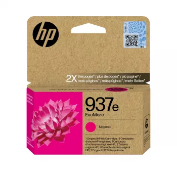 HP 937e EvoMore magenta originaal tindikassett