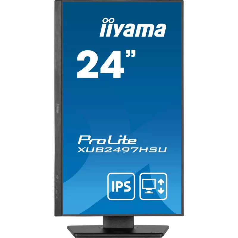 iiyama XUB2497HSU-B2 arvutimonitor 60,5 cm (23,8 tolli) 1920 x 1080 pikslit Full HD LED must