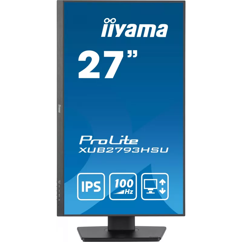 iiyama ProLite XUB2793HSU-B7 arvutimonitor 68,6 cm (27 tolli) 1920 x 1080 pikslit Full HD LED must