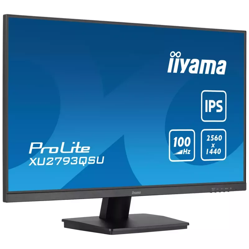 iiyama ProLite XU2793QSU-B7 arvutimonitor 68,6 cm (27 tolli) 2560 x 1440 pikslit Quad HD LED must