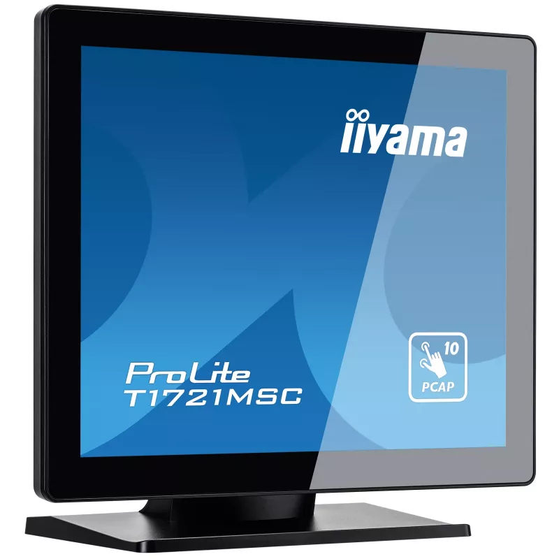 iiyama ProLite T1721MSC-B2 arvutimonitor 43,2 cm (17 tolli) 1280 x 1024 pikslit SXGA LED puuteekraan laualine must