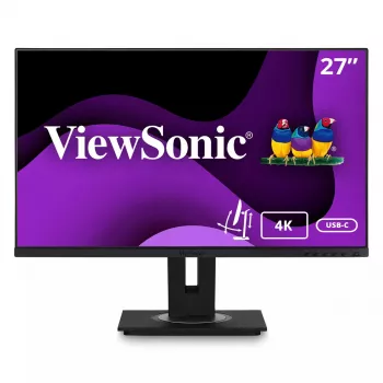 Viewsonic VG Series VG2756-4K arvutimonitor 68,6 cm (27 tolli) 3840 x 2160 pikslit 4K Ultra HD LED must