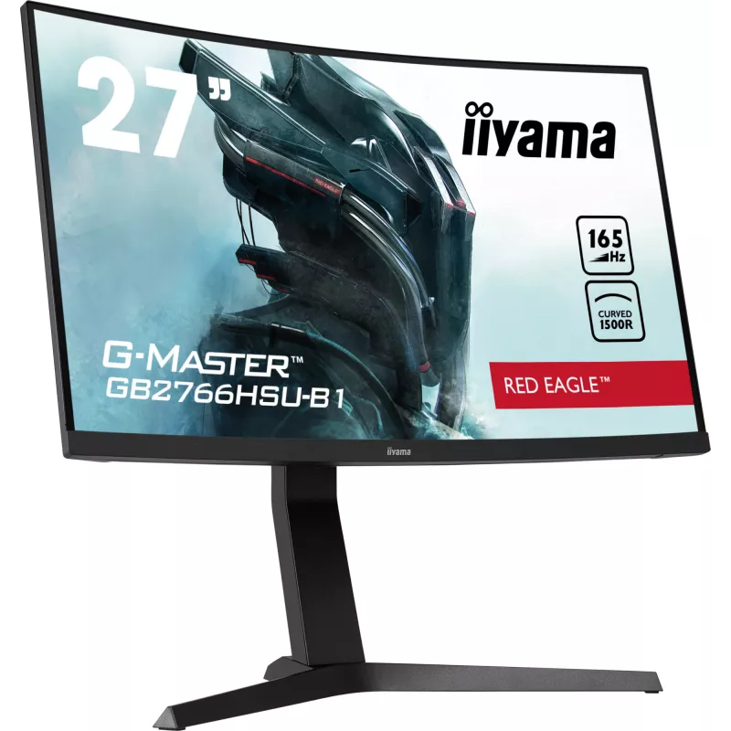 iiyama G-MASTER GB2766HSU-B1 arvutimonitor 68,6 cm (27 tolli) 1920 x 1080 pikslit Full HD LED must