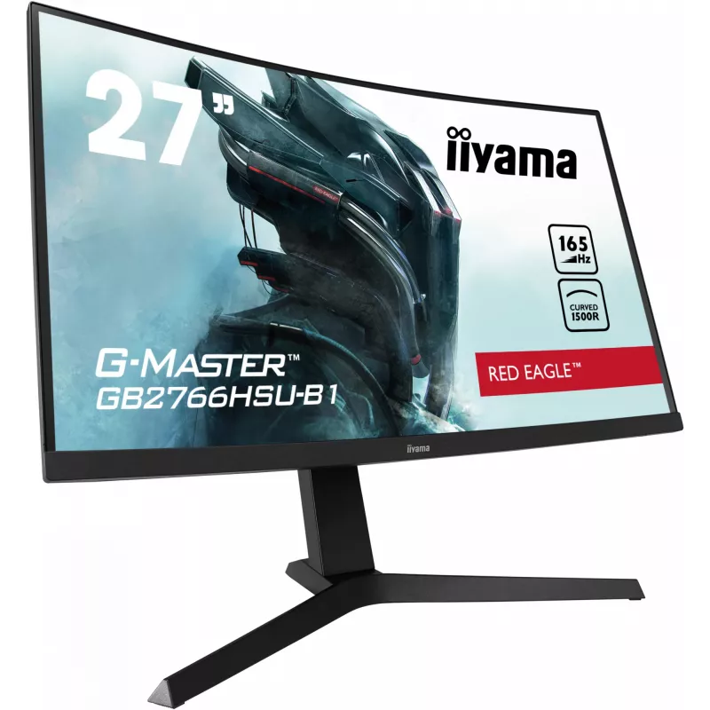 iiyama G-MASTER GB2766HSU-B1 arvutimonitor 68,6 cm (27 tolli) 1920 x 1080 pikslit Full HD LED must