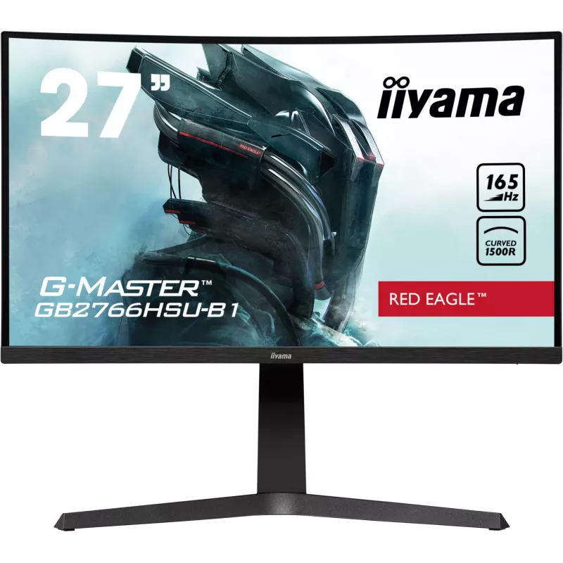 iiyama G-MASTER GB2766HSU-B1 arvutimonitor 68,6 cm (27 tolli) 1920 x 1080 pikslit Full HD LED must