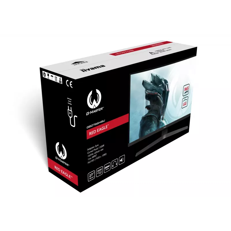 iiyama G-MASTER GB2766HSU-B1 arvutimonitor 68,6 cm (27 tolli) 1920 x 1080 pikslit Full HD LED must