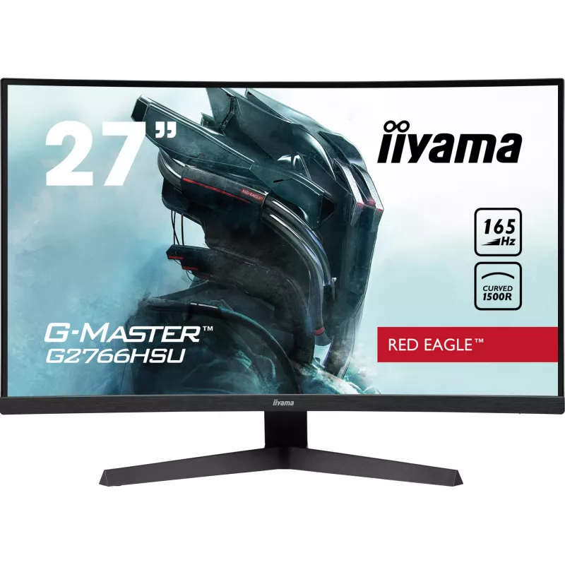 iiyama G-MASTER G2766HSU-B1 arvutimonitor 68,6 cm (27 tolli) 1920 x 1080 pikslit Full HD LED must