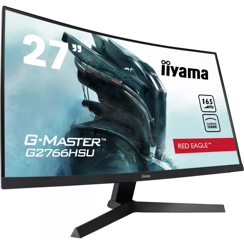 iiyama G-MASTER G2766HSU-B1 arvutimonitor 68,6 cm (27 tolli) 1920 x 1080 pikslit Full HD LED must