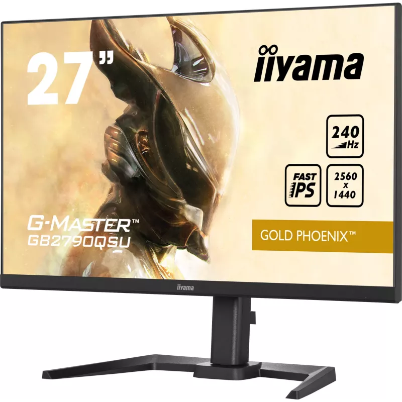iiyama GB2790QSU-B5 arvutimonitor 68,6 cm (27 tolli) 2560 x 1440 pikslit Wide Quad HD LCD must