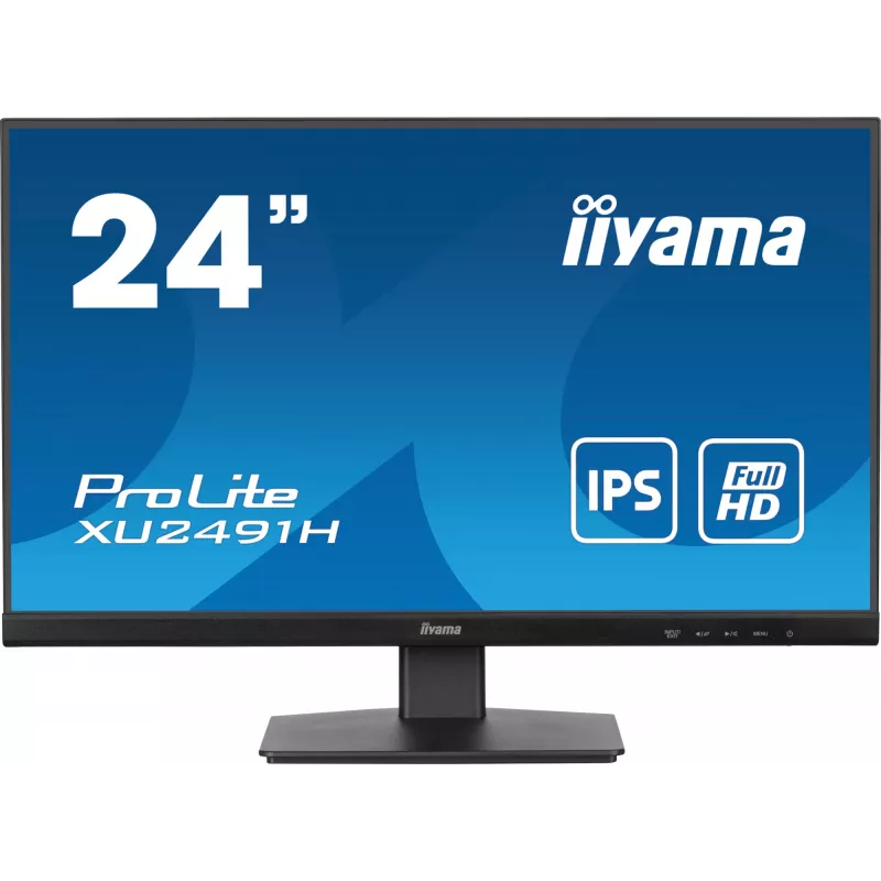 iiyama ProLite XU2491H-B1 arvutimonitor 60,5 cm (23,8 tolli) 1920 x 1080 pikslit Full HD LED Must