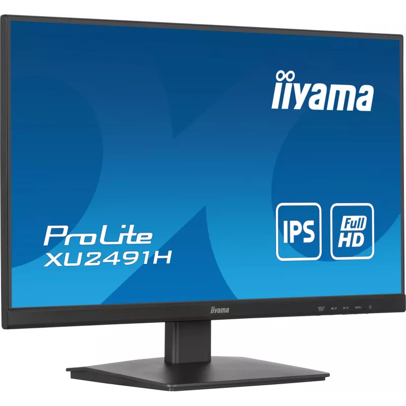 iiyama ProLite XU2491H-B1 arvutimonitor 60,5 cm (23,8 tolli) 1920 x 1080 pikslit Full HD LED Must