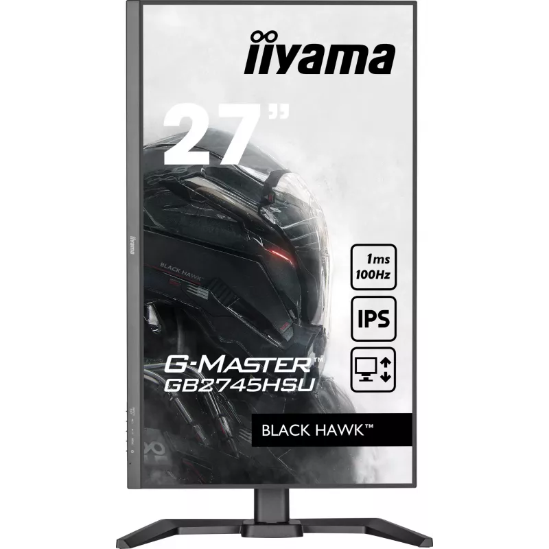 iiyama G-MASTER GB2745HSU-B2 arvutimonitor 68,6 cm (27 tolli) 1920 x 1080 pikslit Full HD LED must