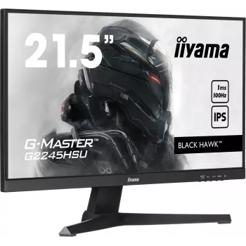 iiyama G-MASTER G2245HSU-B2 arvutimonitor 54,6 cm (21,5 tolli) 1920 x 1080 pikslit Full HD LED must