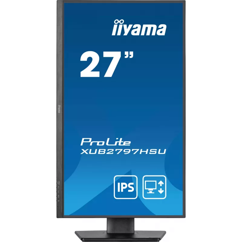 iiyama ProLite XUB2797HSU-B2 arvutimonitor 68,6 cm (27 tolli) 1920 x 1080 pikslit Full HD LED must