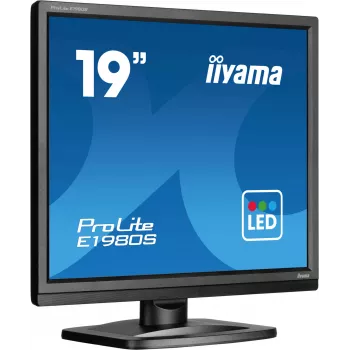 iiyama ProLite E1980S-B1 arvutimonitor 48,3 cm (19 tolli) 1280 x 1024 pikslit VGA LED must