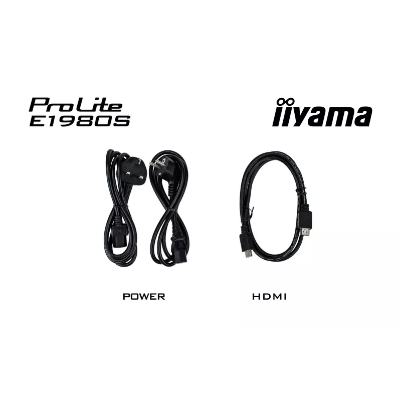 iiyama ProLite E1980S-B1 arvutimonitor 48,3 cm (19 tolli) 1280 x 1024 pikslit VGA LED must