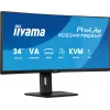 iiyama ProLite XCB3497WQSNP-B1 arvutimonitor 86,4 cm (34 tolli) 3440 x 1440 pikslit UltraWide Quad HD LED must