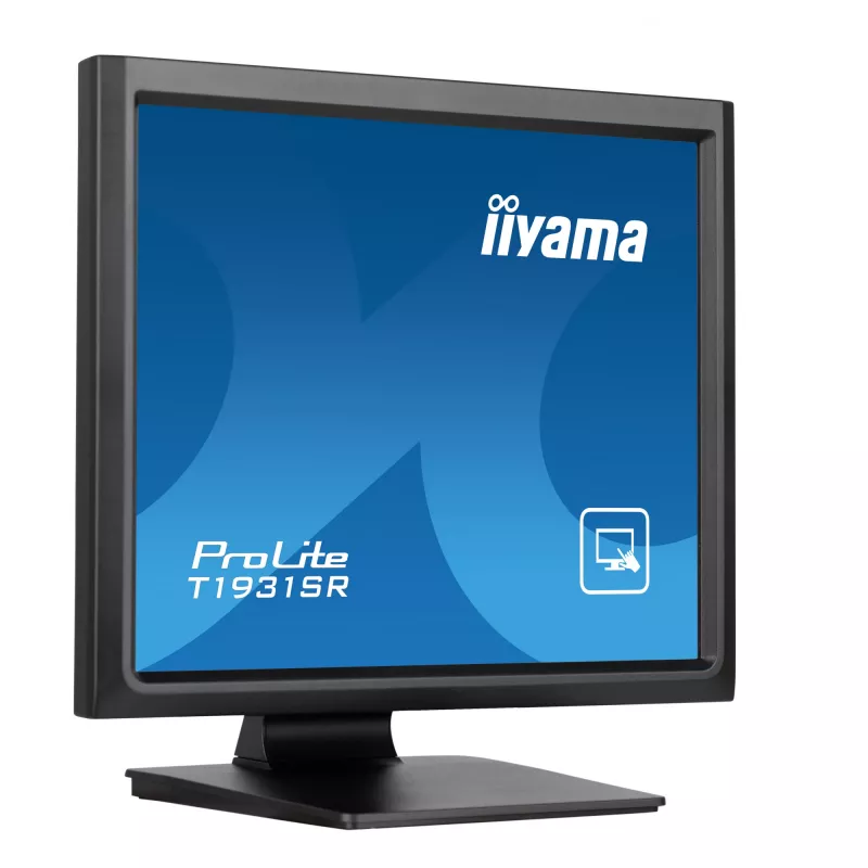 iiyama ProLite T1931SR-B1S arvutimonitor 48,3 cm (19 tolli) 1280 x 1024 pikslit SXGA LCD puuteekraan Must