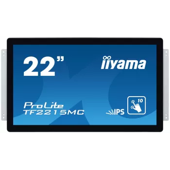 iiyama ProLite TF2215MC-B2 arvutimonitor 54,6 cm (21,5 tolli) 1920 x 1080 pikslit Full HD LED puuteekraaniga mitme kasutaja jaoks