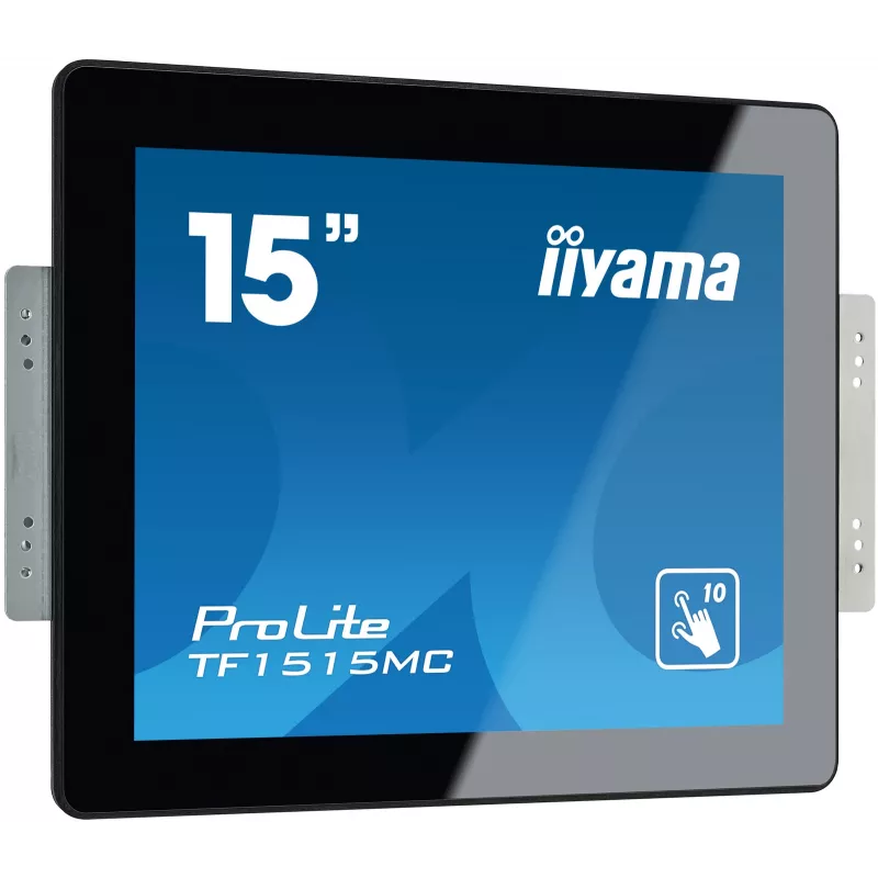 iiyama TF1515MC-B2 arvutimonitor 38,1 cm (15 tolli) 1024 x 768 pikslit XGA LED puuteekraan Must