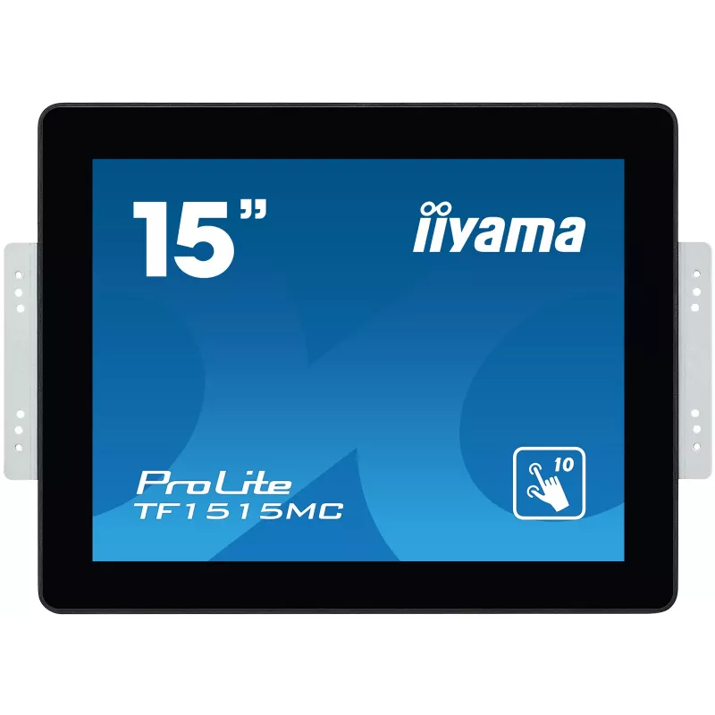 iiyama TF1515MC-B2 arvutimonitor 38,1 cm (15 tolli) 1024 x 768 pikslit XGA LED puuteekraan Must