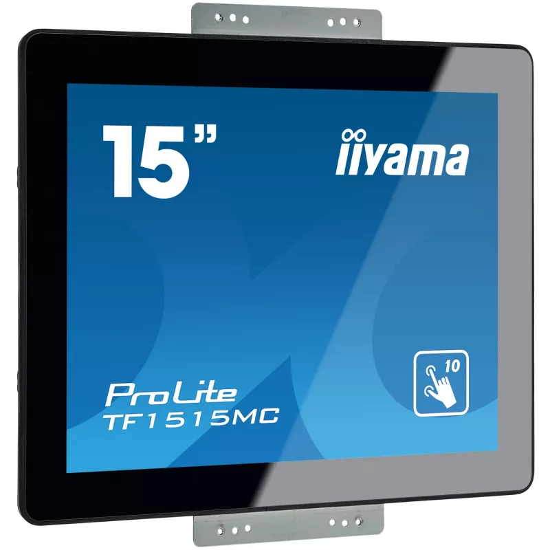 iiyama TF1515MC-B2 arvutimonitor 38,1 cm (15 tolli) 1024 x 768 pikslit XGA LED puuteekraan Must