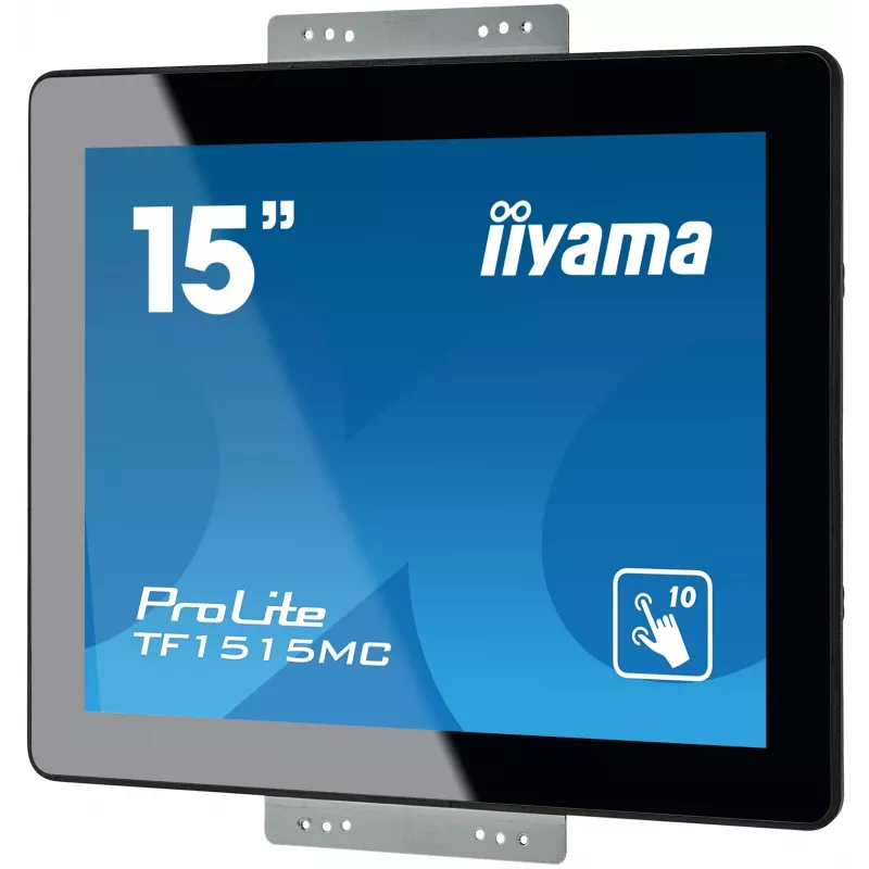 iiyama TF1515MC-B2 arvutimonitor 38,1 cm (15 tolli) 1024 x 768 pikslit XGA LED puuteekraan Must