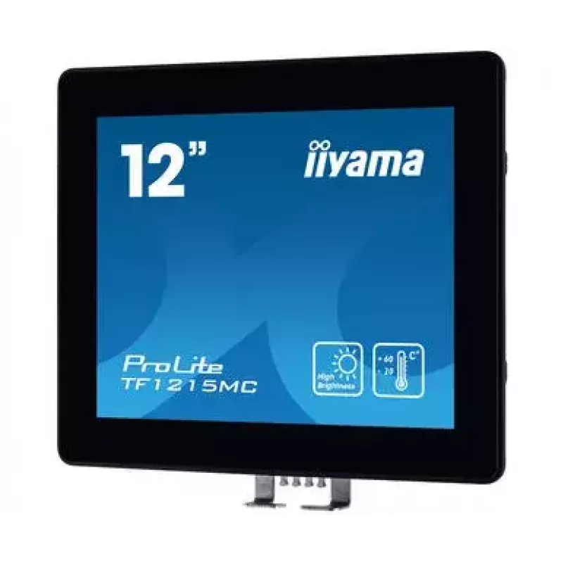 iiyama TF1215MC-B1 arvutimonitor 30,7 cm (12,1 tolli) 1024 x 768 pikslit LCD puuteekraaniga Must