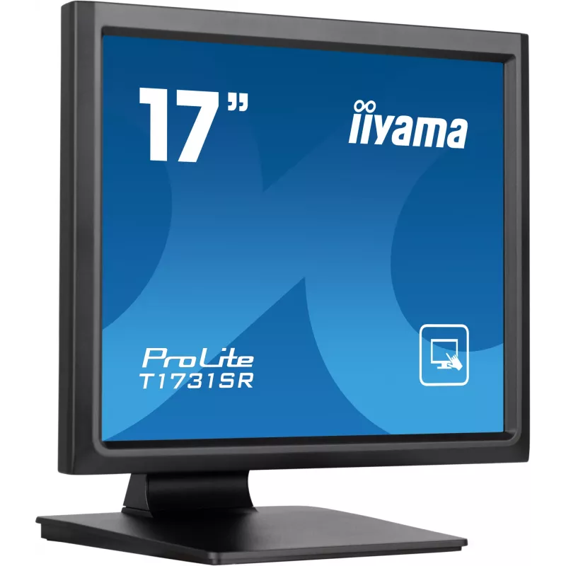 iiyama ProLite T1731SR-B1S arvutimonitor 43,2 cm (17 tolli) 1280 x 1024 pikslit SXGA LCD puuteekraaniga Must