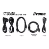 iiyama ProLite T1932MSC-B1S arvutimonitor 48,3 cm (19 tolli) 1280 x 1024 pikslit Full HD LED puuteekraan lauaarvutile must