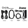 iiyama TF1015MC-B3 arvutimonitor 25,6 cm (10,1 tolli) 1280 x 800 pikslit HD LED puuteekraaniga must