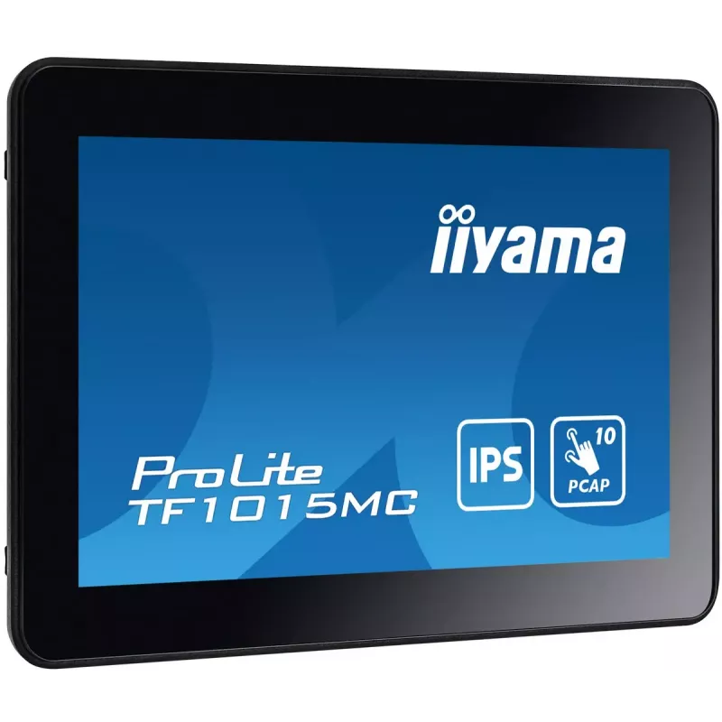 iiyama TF1015MC-B3 arvutimonitor 25,6 cm (10,1 tolli) 1280 x 800 pikslit HD LED puuteekraaniga must