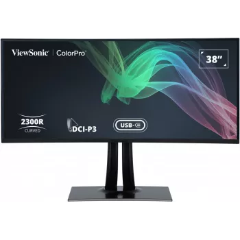 Viewsonic VP3881A arvutimonitor 96,5 cm (38 tolli) 3840 x 1600 pikslit Quad HD+ LED must