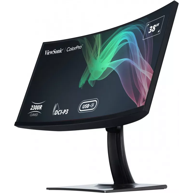 Viewsonic VP3881A arvutimonitor 96,5 cm (38 tolli) 3840 x 1600 pikslit Quad HD+ LED must