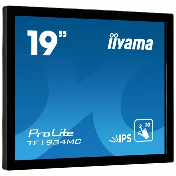 iiyama ProLite TF1934MC-B7X arvutimonitor 48,3 cm (19 tolli) 1280 x 1024 pikslit SXGA LED puuteekraaniga must