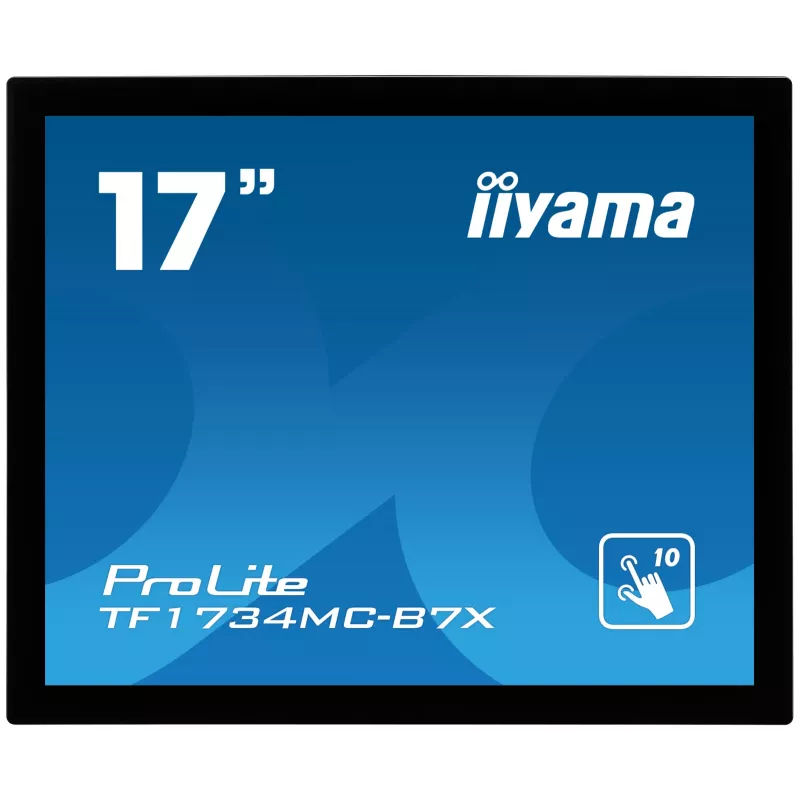 iiyama TF1734MC-B7X arvutimonitor 43,2 cm (17 tolli) 1280 x 1024 pikslit SXGA LED puuteekraaniga must