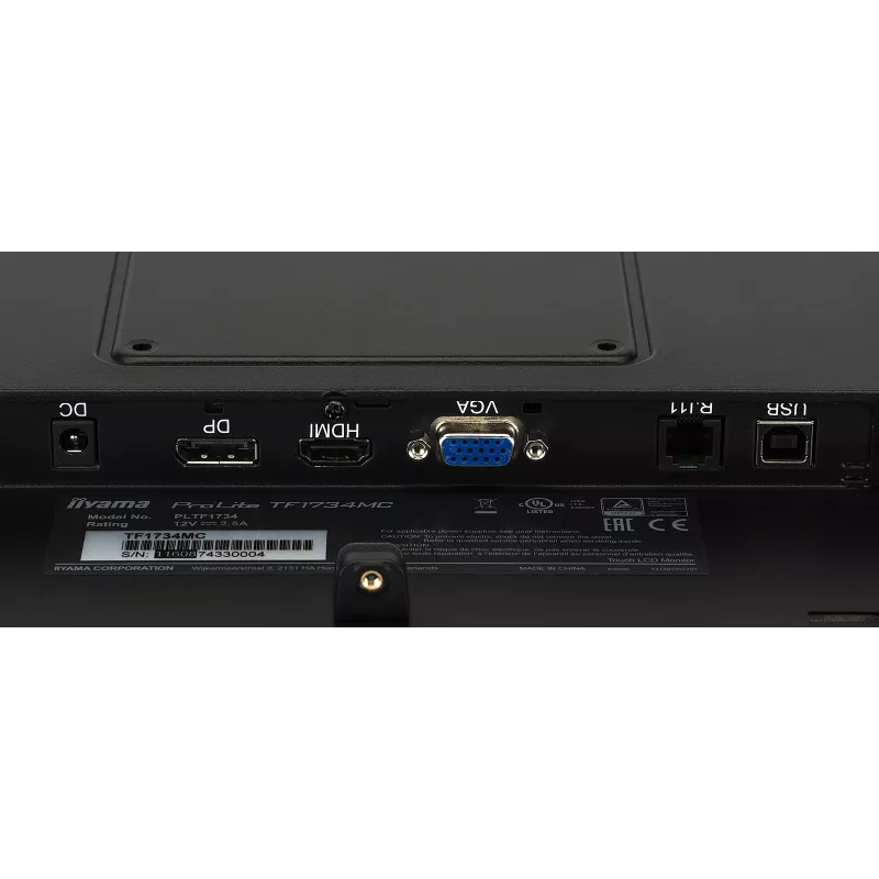 iiyama TF1734MC-B7X arvutimonitor 43,2 cm (17 tolli) 1280 x 1024 pikslit SXGA LED puuteekraaniga must