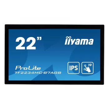 iiyama ProLite TF2234MC-B7AGB arvutimonitor 54,6 cm (21,5 tolli) 1920 x 1080 pikslit Full HD LED puuteekraaniga mitmekasutaja must