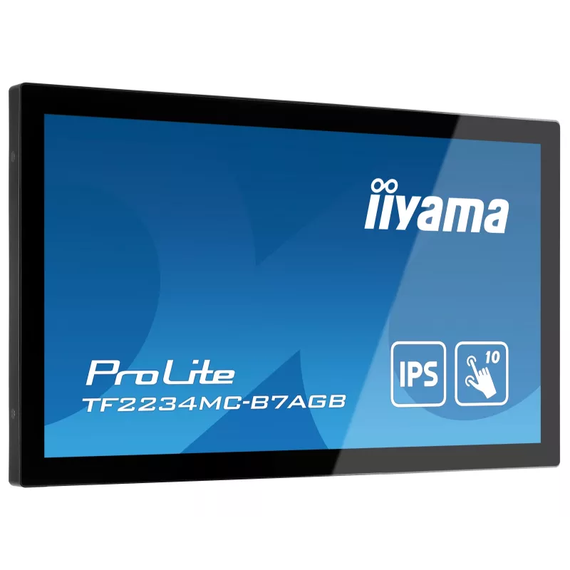 iiyama ProLite TF2234MC-B7AGB arvutimonitor 54,6 cm (21,5 tolli) 1920 x 1080 pikslit Full HD LED puuteekraaniga mitmekasutaja must