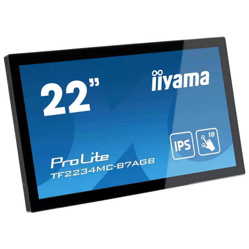 iiyama ProLite TF2234MC-B7AGB arvutimonitor 54,6 cm (21,5 tolli) 1920 x 1080 pikslit Full HD LED puuteekraaniga mitmekasutaja must