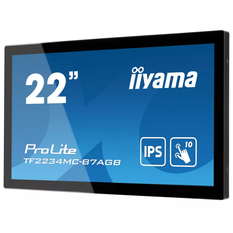 iiyama ProLite TF2234MC-B7AGB arvutimonitor 54,6 cm (21,5 tolli) 1920 x 1080 pikslit Full HD LED puuteekraaniga mitmekasutaja must