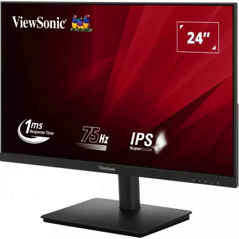 Viewsonic VA VA240-H-2 arvutimonitor 60,5 cm (23,8 tolli) 1920 x 1080 pikslit Full HD LED must