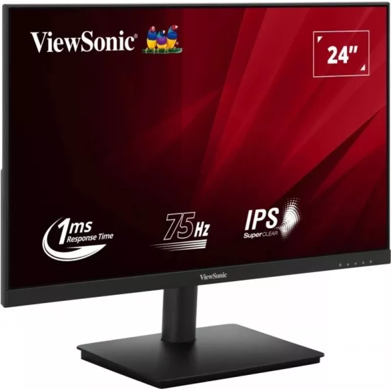 Viewsonic VA VA240-H-2 arvutimonitor 60,5 cm (23,8 tolli) 1920 x 1080 pikslit Full HD LED must