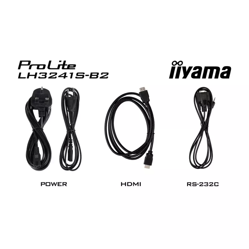 iiyama LH3241S-B2 Signage Display Kiosk disain 80 cm (31,5 tolli) LED 350 cd/m² Full HD Must 24/7