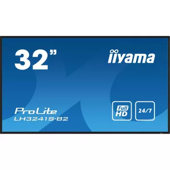 iiyama LH3241S-B2 Signage Display Kiosk disain 80 cm (31,5 tolli) LED 350 cd/m² Full HD Must 24/7